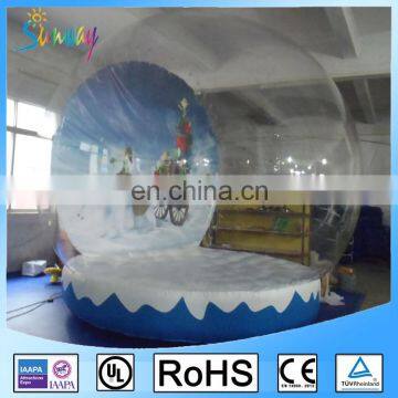 2017 inflatable clear bubble tent for sale,Giant Inflatable Snow Globe