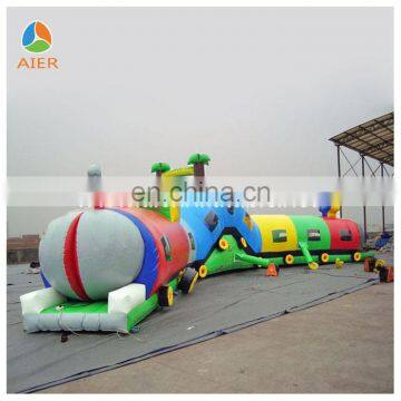 inflatable train tunnel,inflatable tunnel maze