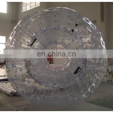 inflatable transparent rolling ball customized colours EN71 cold-resistant, roller ball, inflatable grass ball