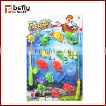 Kids fishing net toy with fish