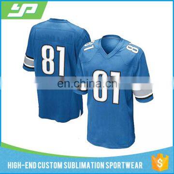 Sublimation custom cheap youth american football jersey for wholesale