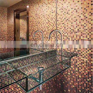 Glass mosaic for swimming pool tile