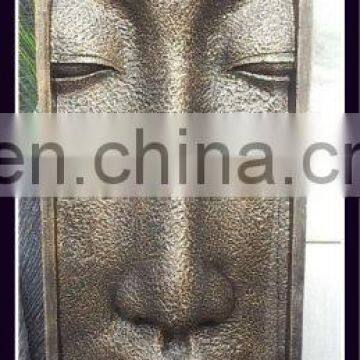 Buddha long Face Fiber Statue