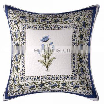 Home Decor Luxury and Indian High End Multi Functional 100% Cotton Plain Cushion Cover photo-2