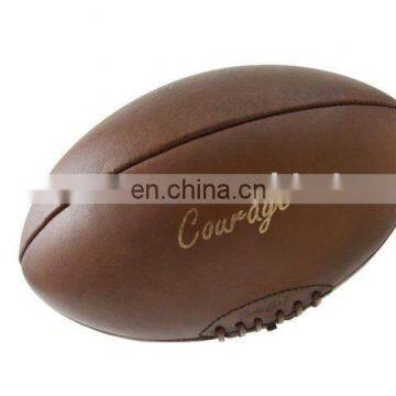 Old leather Football