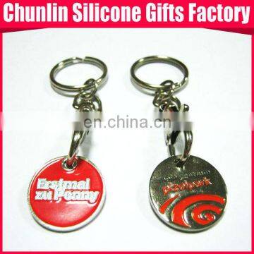 Metal Coin holder Keychains