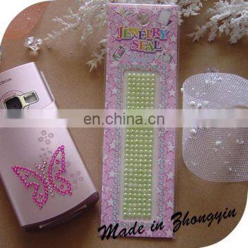 2013 Newest Cell Phone Jewelry Sticker With High Quality