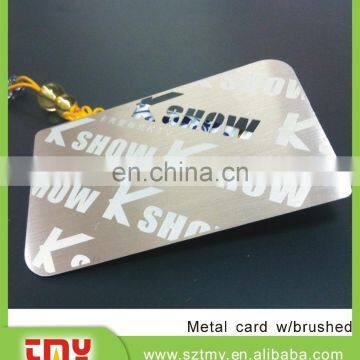 Silver or Gold Metal Printing Magnetic Name Cards photo-4