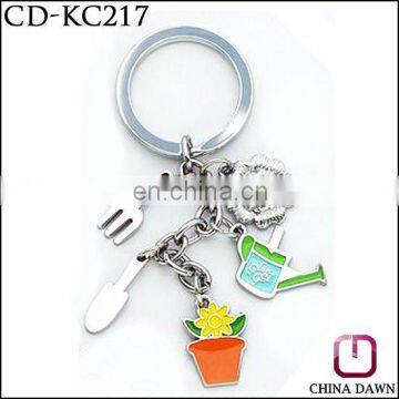 Cute design fashion trinkets keychain string