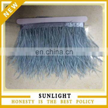 Hot sale Ostrich Feather Fringe Ostrich feather trim