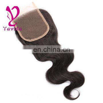 PayPal accepted Hot Sale fashion 100% virgin silk lace closures