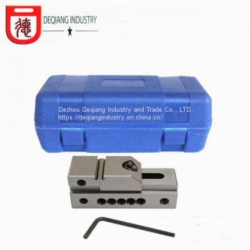 Precision vise package plastic hard tool box for machine tool accessories