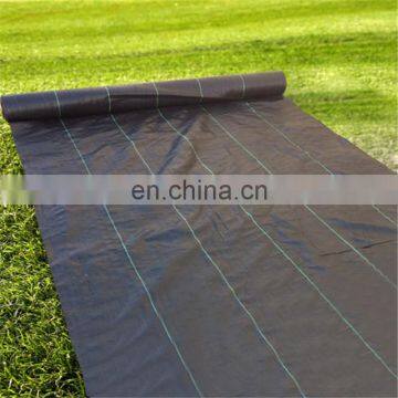 PP plastic biodegradable weed mat to stop grass growing