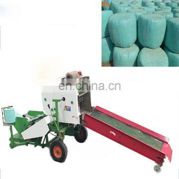 Farm use corn silage baling and wrapping hay baling machine with factory price