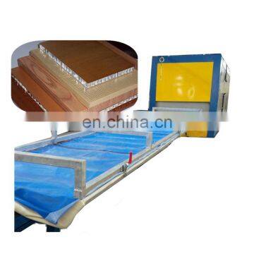 wood grain effect transfer machine for aluminum profile, aluminium sheet