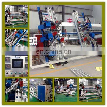 Four head UPVC window automatic welding machine / CNC PVC window welding machine