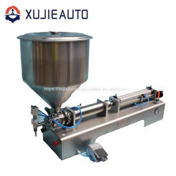 horizontal type sauce paste filling machine