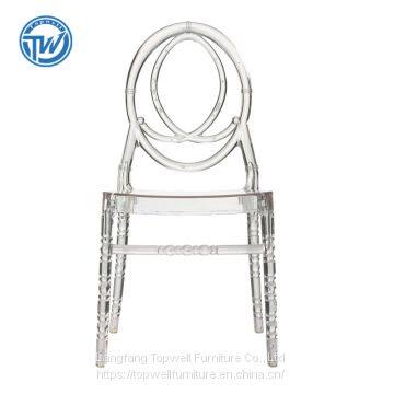 DC-6012 Topwell New Design Transparent Chair Palstic Chair Garden Chair photo-2