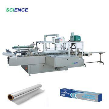 Automatic Cartoning Machine For Aluminum Foil Rolls