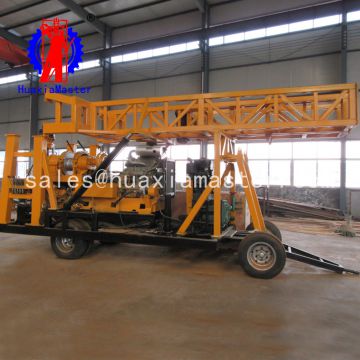 XYX-44A wheeled hydraulic core drilling rig/diamond core drill rig