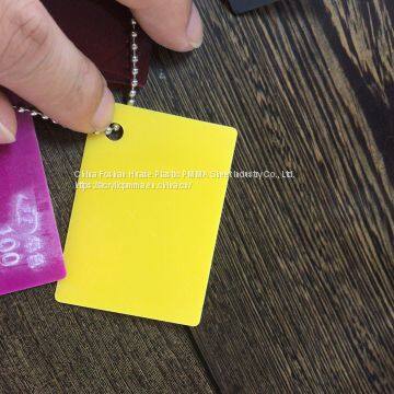 Yellow acrylic sheet