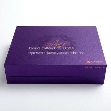 Custom High End Printed Cosmetic Skin Care Lution Packaging Paper Essential Oil Packaging Box 2 Bottles Essential Oil Gift Box With Gold Logo photo-4