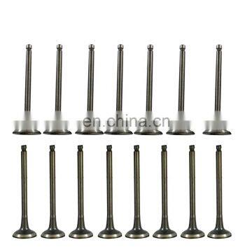 Exhaust and Intake Valves Fits for 96-11 Hyundai Accent Kia Rio 1.5L 1.6L DOHC 16v