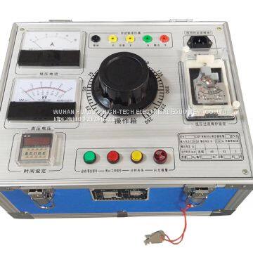 Manual/automatic Control Box For Test Transformer