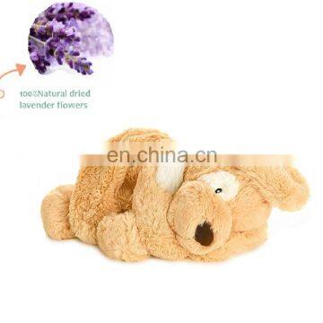 Promotional Plush Heatable Toys Microwavable Animal Plush Toys Stuffed With Linseeds And Lavender photo-3