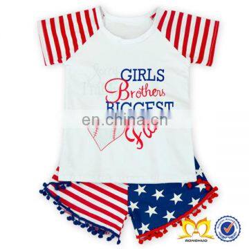 USA Star 4th of July Outfit Children Patriotic Clothing 2019 Summer Boys Boutique Clothing photo-2