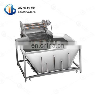 Big Batch Tank Air Bubble Washing Machine for Fruit Waxing Drying Processing Machine