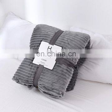 Custom Polyester Knitted Sherpa Blanket Multicolor High Quality Blanket photo-5