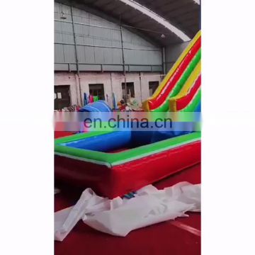 commercial clearance hot sale big summer splash inflatable sea world slide