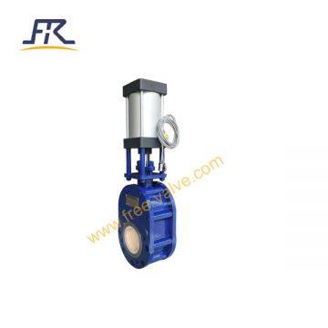 Pneumatic Ceramic Back Forth Sliding Gate Valve