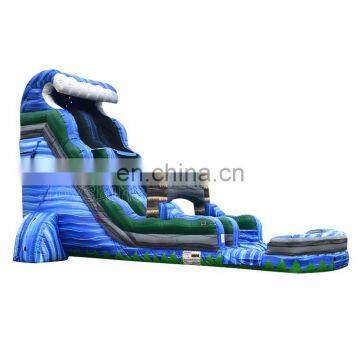 Palm Tree Waterslide Large Inflatable Water Slide Pool For Kids