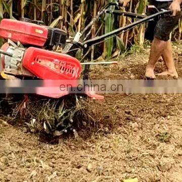 LANSU China mini rotary cultivator hand cultivator hand tillers power tiller