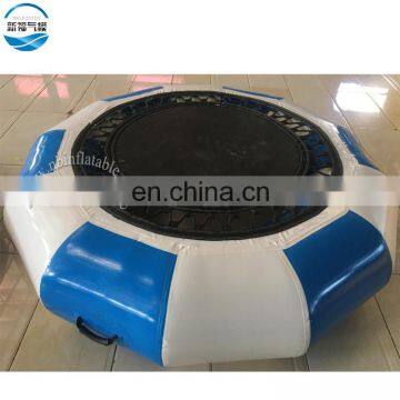 Round Shape Inflatable Water Jumping Trampoline, Inflatable Water Floating Bed for Family photo-5