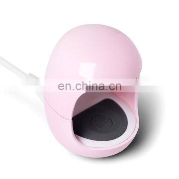 Hot sale mini nail dryer usb uv nail lamp for home nail art diy use