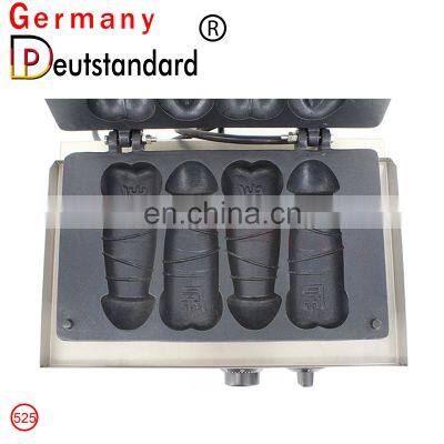 4pcs Penis Shape Waffle Machine With Factory Price