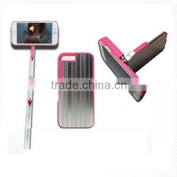 Custom Logo Mini Folding Mobile Phone Selfie Stick for IPhone Quality Choice photo-4