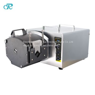 Intelligently produced large flow distribution peristaltic pump