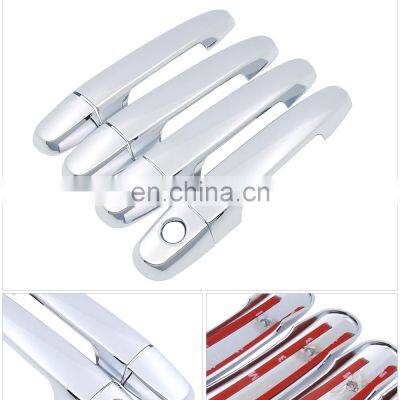for Toyota Ist XP60 2002 2003 2004 2005 2006 2007 Chrome Door Handle Cover Exterior Trim Catch Car Cap Stickers Accessories ABS
