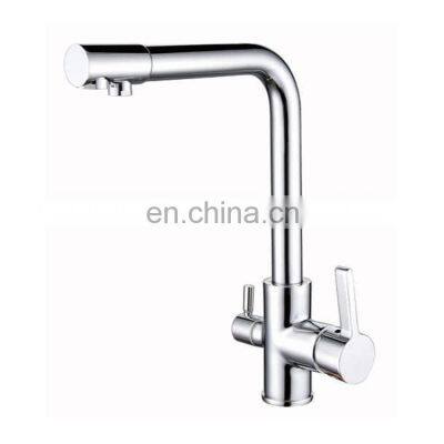 Wall Mount Modern Kitchen Plastic Sink Bathroom Double Handle Rose Gold Bathtub Faucet Shower Taps