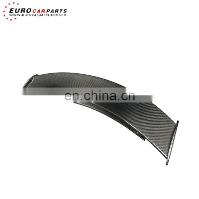 GT rear wing fit for GT/GTS/GTR style carbon fiber rear spoiler with brake light for GT auto parts