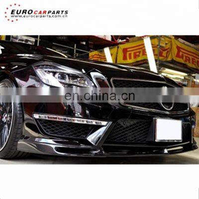 CLS-CLASS CLS63 carbon fiber front lip fits for W218 CLS style CLS63 V-style front lip Front Lip Spoiler