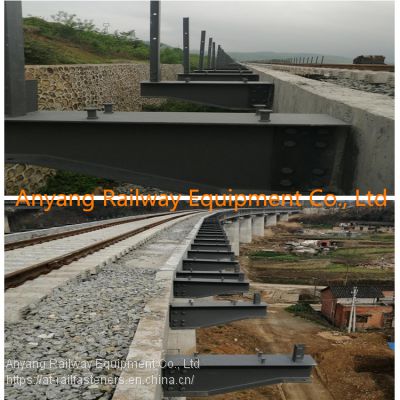 T-shaped Welding Steel Beams for Railroad Bridge Maintenance