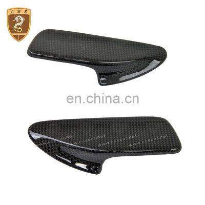 Real Full Carbon Fiber Door Handle Covers For Ferra-ri 488 Door Handle Cover Decoration Trims Car Exteriors Accessories photo-5