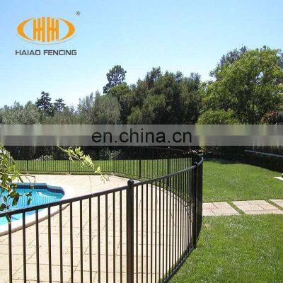 High quality temporary retractable pool fence above ground