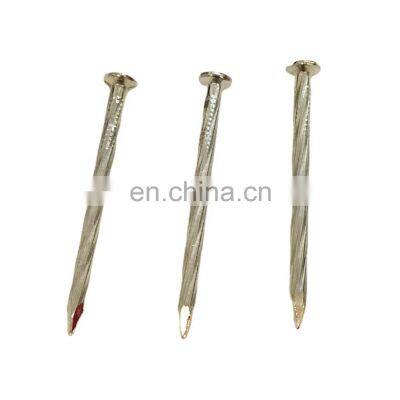 XINHAI Twisted Spiral Spike Nails Common Concrete Pan Head Zinc Coated Nails