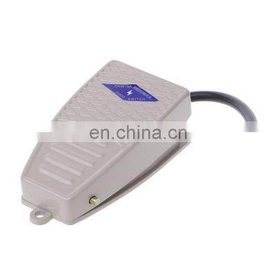 Aluminum SPDT 1NO 1NC Momentary Control Foot Pedal Switch EKW-5A-B for Spot Welding Machine